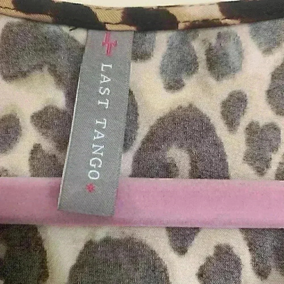 Last Tango Top Leopard Print - Picture 3 of 4